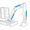 Small Excavator Cylinder