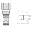 Piloted Spool-Type Logic Element 50LA10-S35
